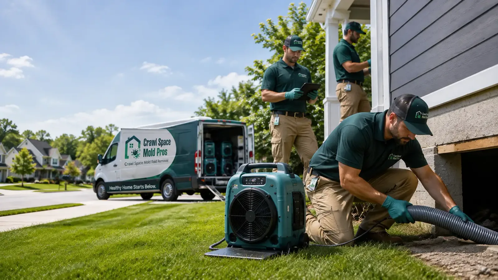 Crawl Space Mold Removal in Hackensack, NJ